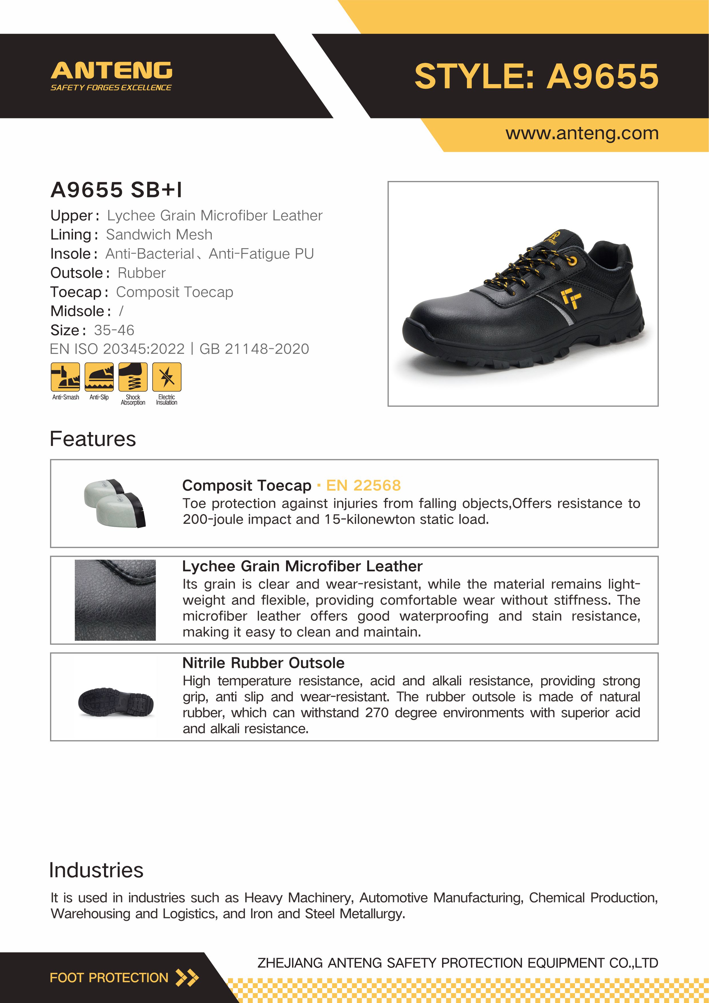 A9655 Material Description A9655 Material Description