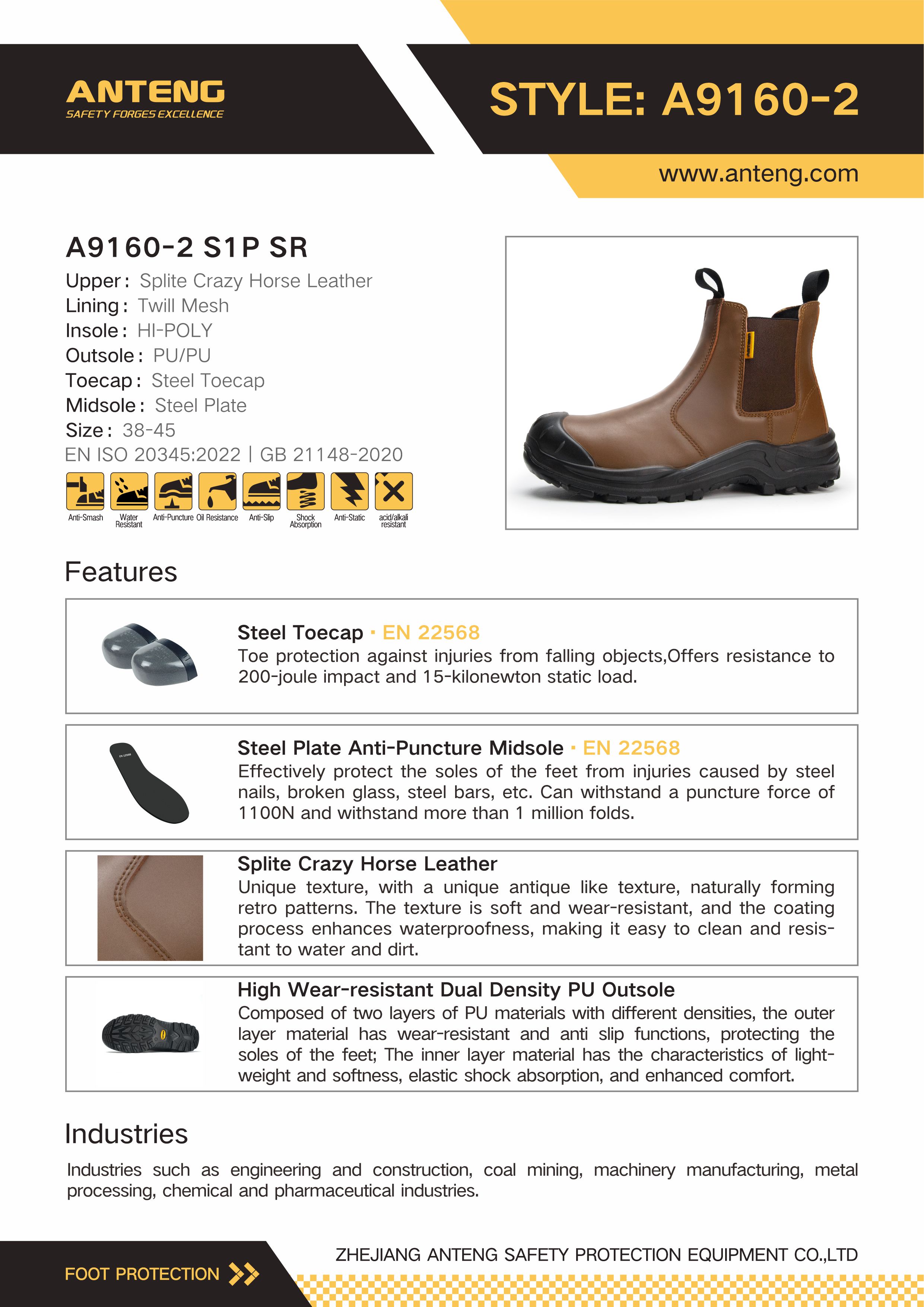A9160-2 Material Description A9160-2 Material Description