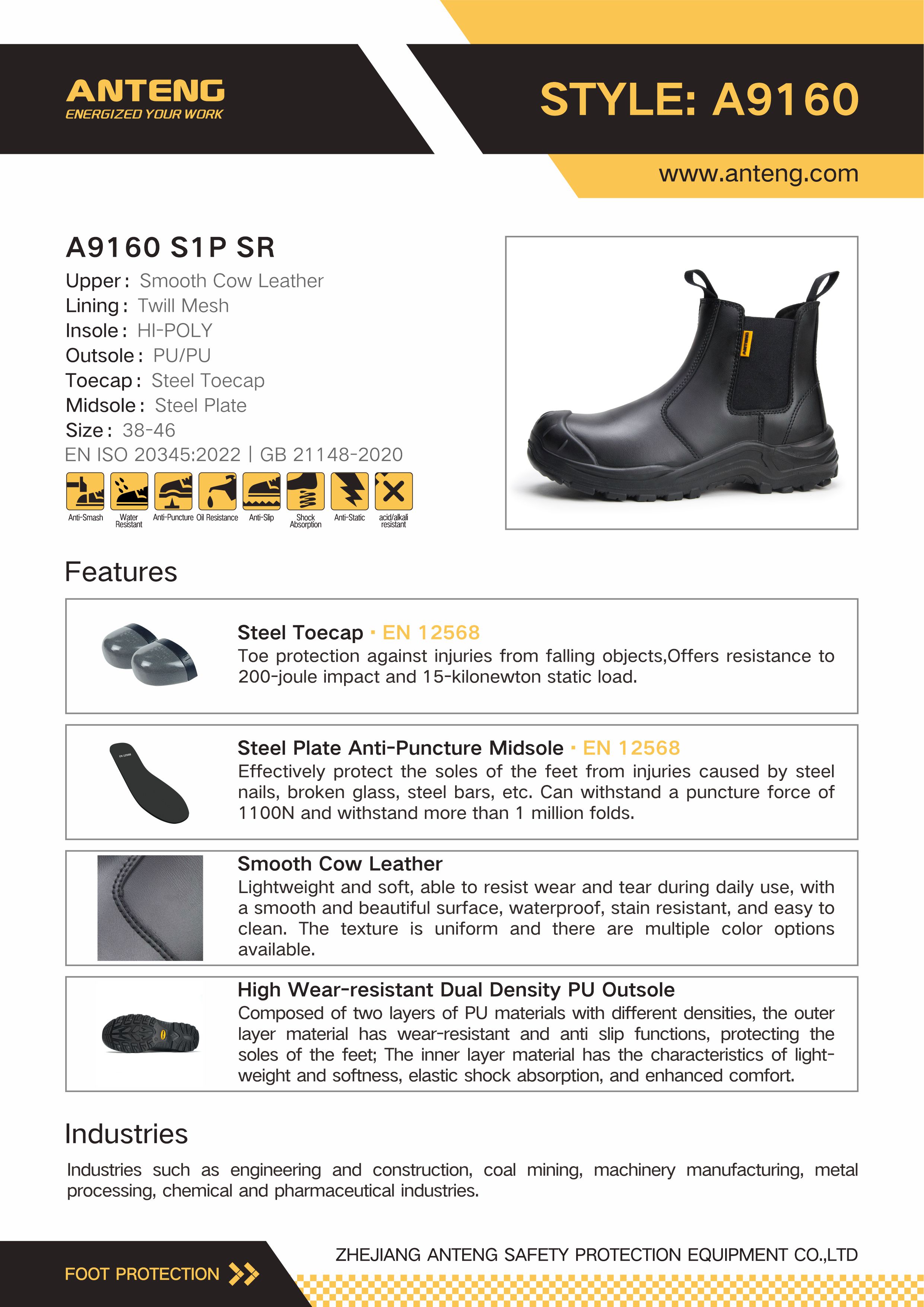 A9160 Material Description