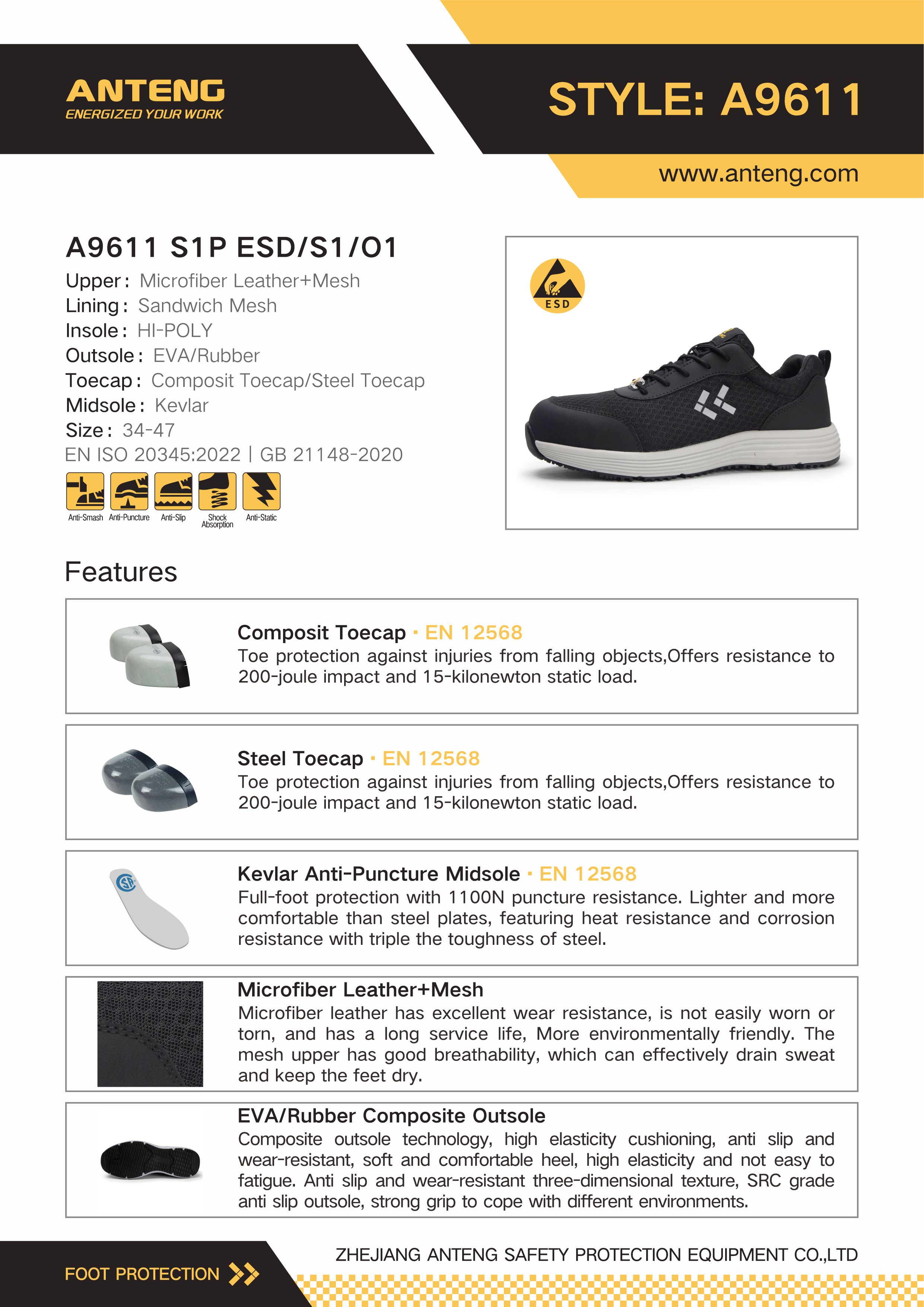 A9611 Material Description