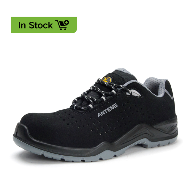 ANTENG Breathable And S Electric Insulated Anti-smash Anti-Puncture Anti-Slip Multi-Functional Work Shoes Safety Shoes for Men Or Women