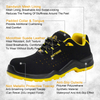 ANTENG Breathable And Sweat-wicking ESD Anti-Static Anti-smash Anti-Puncture Anti-Slip Multi-Functional Work Shoes Safety Shoes for Men Or Women 
