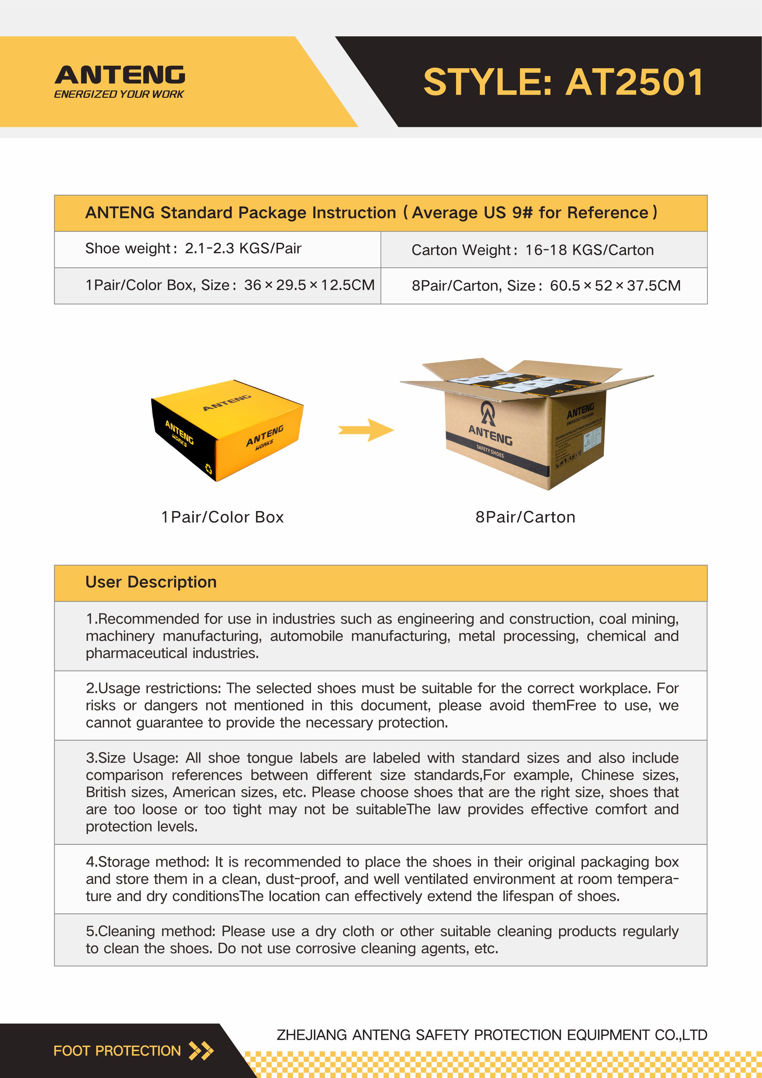 AT2501 Package