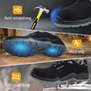 ANTENG Breathable And S Electric Insulated Anti-smash Anti-Puncture Anti-Slip Multi-Functional Work Shoes Safety Shoes for Men Or Women