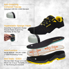 ANTENG Breathable And Sweat-wicking ESD Anti-Static Anti-smash Anti-Puncture Anti-Slip Multi-Functional Work Shoes Safety Shoes for Men Or Women 