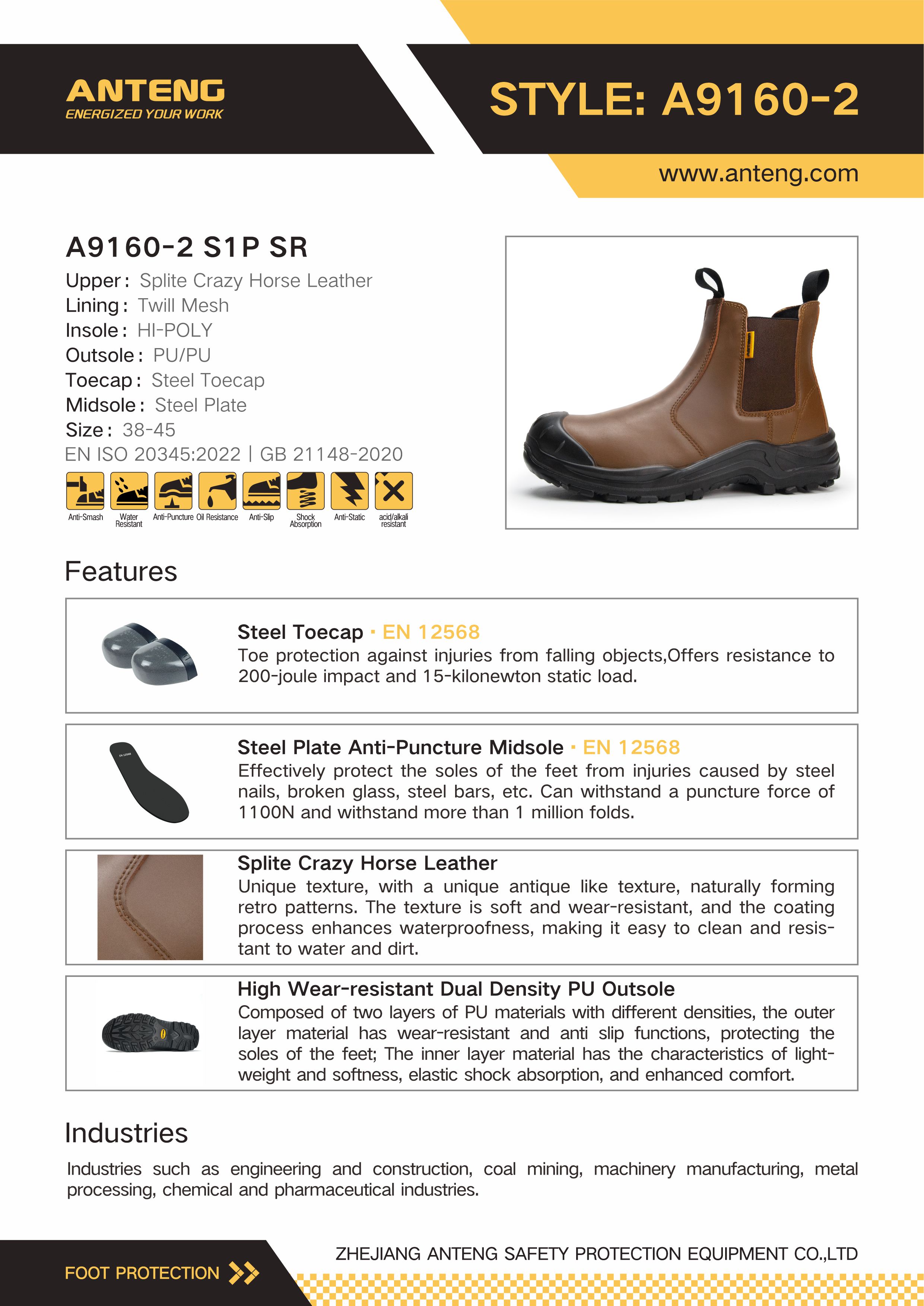 A9160-2 Material Description