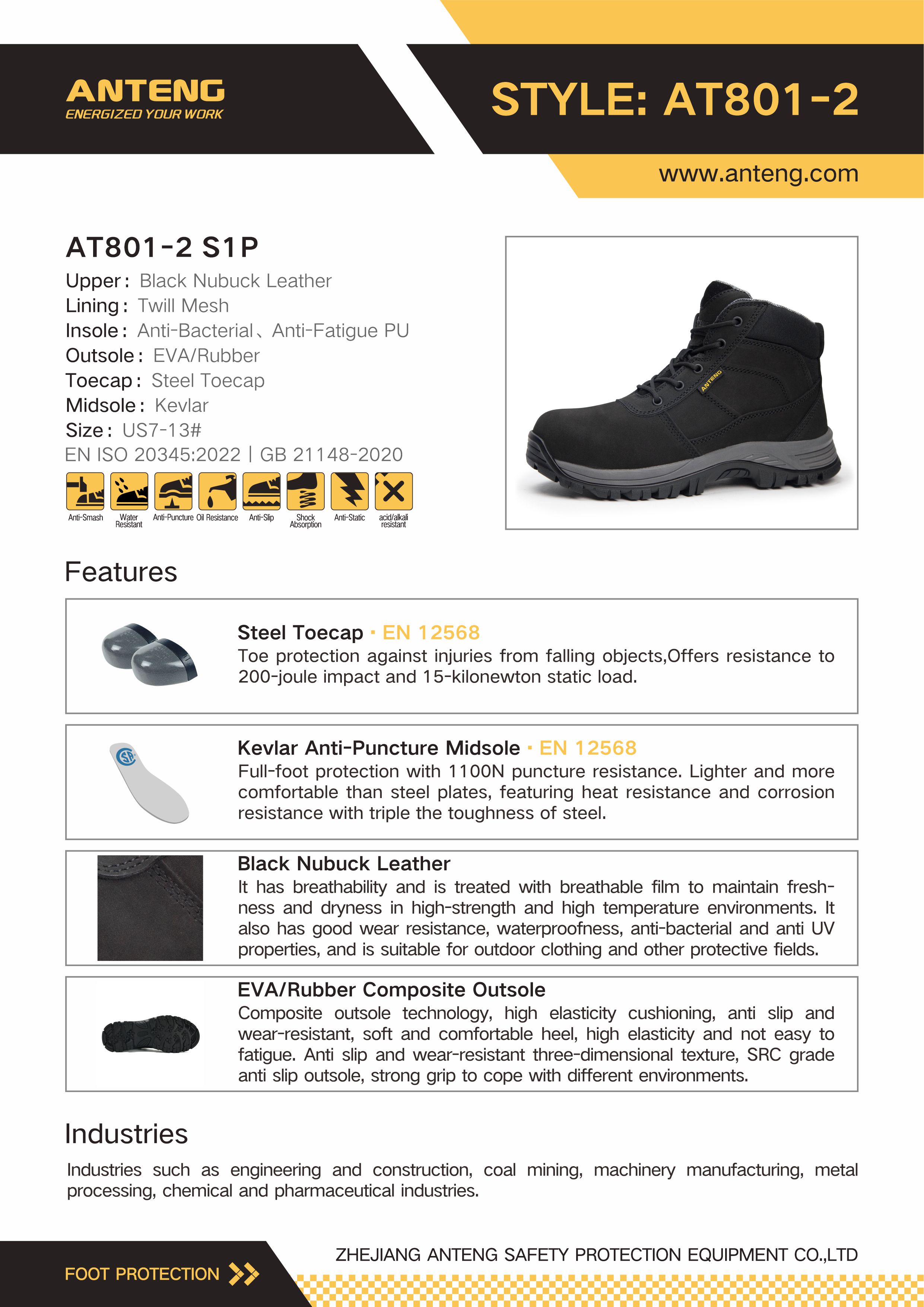 AT801-2 Material Description