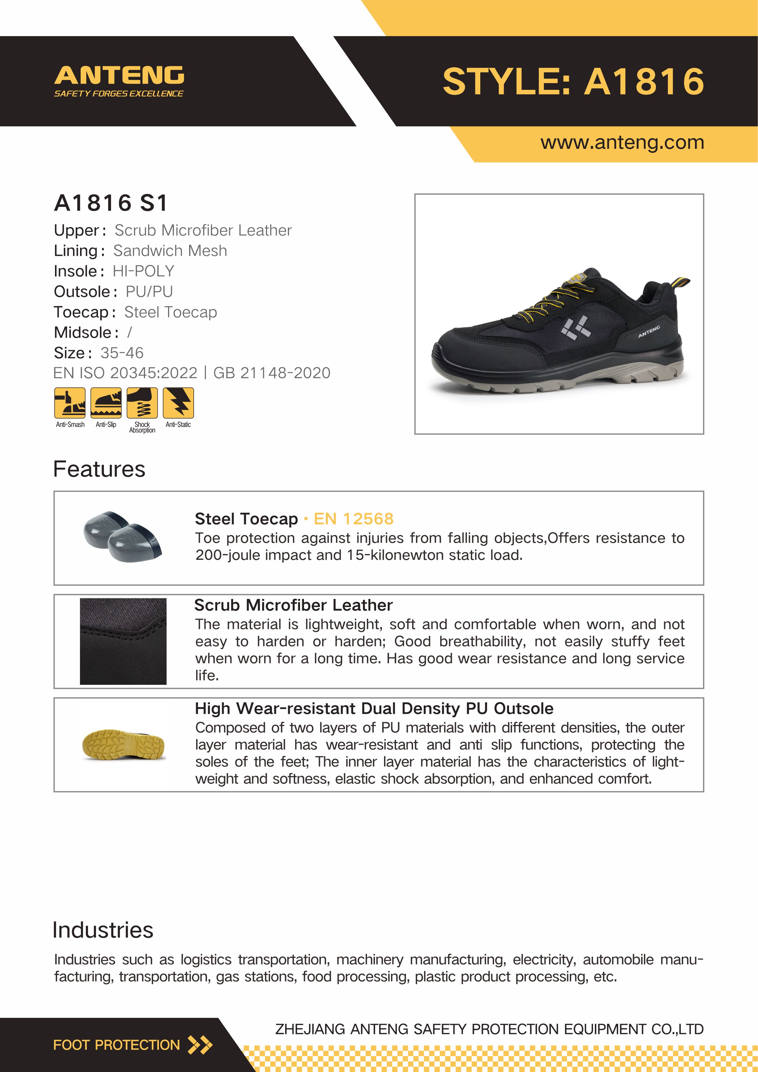 A1816 Material Description