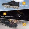 ANTENG Breathable S1 Work Shoes for Men And Women - Anti-static Lightweight, Steel Toe, Slip-Resistant, Safety Shoes