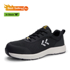 ANTENG Breathable Work Shoes for Men And Women - Odor-Resistant, Ultra-Lightweight, Steel Toe, Anti-Static, Slip-Resistant, Safety Shoes