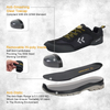 ANTENG Breathable S1 Work Shoes for Men And Women - Anti-static Lightweight, Steel Toe, Slip-Resistant, Safety Shoes